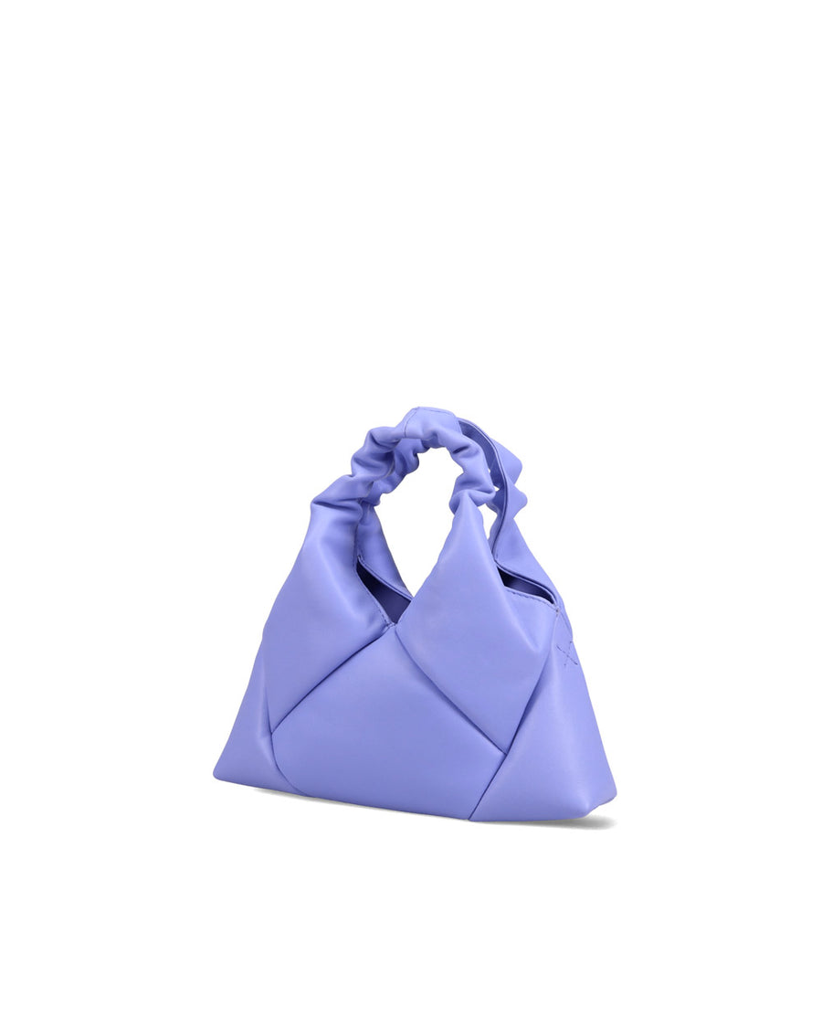 RECO handbag MINI DIDI crafted from lilac paneled leather perfect gift for mother or wife with original design