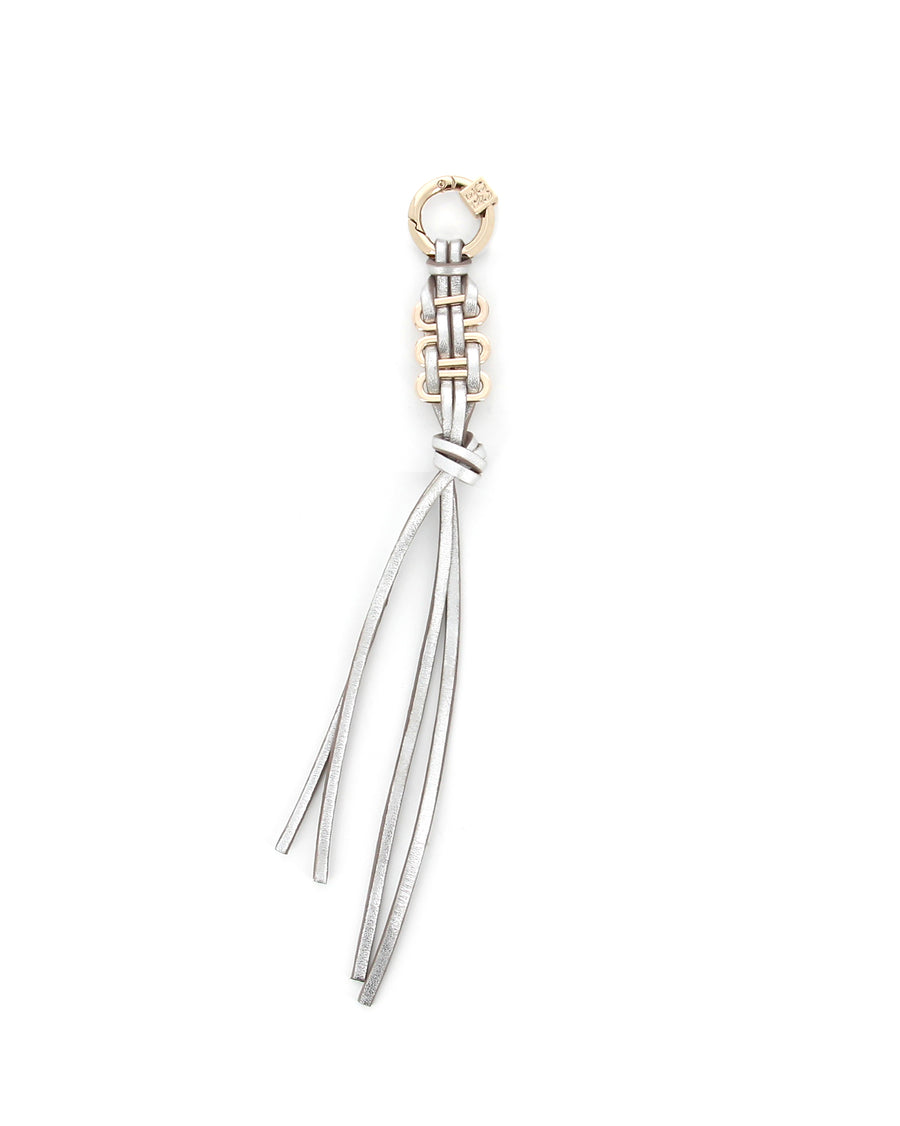 Twist Charm in silver, handcrafted, sustainable, inclusive Parisian design